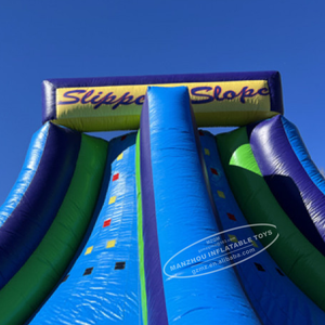 Glissière d'eau gonflable de qualité commerciale avec le <span class=keywords><strong>château</strong></span> gonflable de pente glissante d'enfants et d'adultes de piscine - Product Image 4