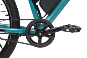 Vélo de montagne tout-terrain avec moteur arrière intégré, pneu 27,5*2,10, moteur brushless 36V 250W, batterie lithium 15Ah dissimulée, 7 vitesses, étanche - Product Image 4