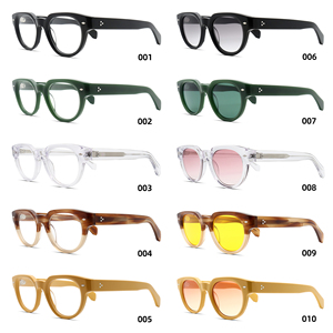 Gafas Ópticas para Mujer con Armazón de Acetato Retro de Alta Calidad, Combinación de Múltiples Colores, Último Modelo 22025 - Product Image 4