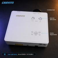 Proyektor Instalasi Laser CAAVITS 7100 Lumens WUXGA 3LCD untuk Proyektor Pameran Taman Hiburan, Proyektor Grosir CA-U701