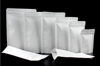 Sacs en papier kraft à prix d'usine avec doublure en aluminium, sachets refermables pour l'emballage alimentaire
