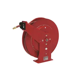 1 Inch Fuel Hose Reel 50ft Retractable Heavy Duty Hose Reel for