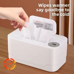 Boîte chauffante sans fil pour lingettes humides pour bébé, conteneur chauffant longue durée pour lingettes humides pour bébé avec réglage <span class=keywords><strong>de</strong></span> température ajustable - Product Image 3