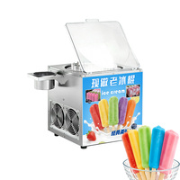Machine à fabriquer des bâtonnets glacés de type table, 32 pièces, idéale pour les bars, la vente de nourriture de rue, les glaces aux fruits frais