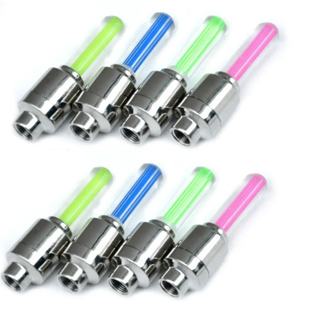 Colorful LED Flash Tyre Wheel Valve Light for Car Bike Bicycle Motorbicycle
