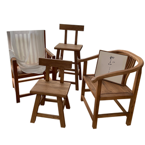 Chaises en bois <span class=keywords><strong>d</strong></span>'orme ancien, nouvelles chaises à dossier de style chinois, chaises de Chandigarh, chaises rétro à dossier rond, chaises de maître, chaises <span class=keywords><strong>d</strong></span>'invité. - Product Image 1