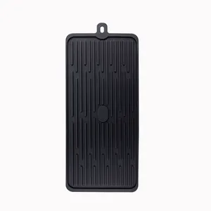 Tapete Escurridor de Platos Resistente al Calor, Antideslizante, de Silicona, para Secar Agua, Fácil de Limpiar, para Mesa, Fregadero, Cocina - Product Image 4