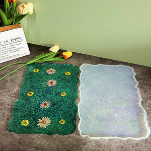 Moldes <span class=keywords><strong>de</strong></span> fundición <span class=keywords><strong>de</strong></span> resina epoxi DIY reutilizables sin BPA <span class=keywords><strong>para</strong></span> placas moldes <span class=keywords><strong>de</strong></span> Resina <span class=keywords><strong>de</strong></span> <span class=keywords><strong>silicona</strong></span> grandes <span class=keywords><strong>de</strong></span> múltiples formas <span class=keywords><strong>para</strong></span> bandejas y platos <span class=keywords><strong>de</strong></span> frutas - Product Image 6