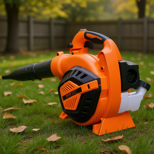 Souffleur à feuilles thermique portatif professionnel Db Wholesale 26 cm³ 2 temps 425 CFM 156 mph - Product Image 2