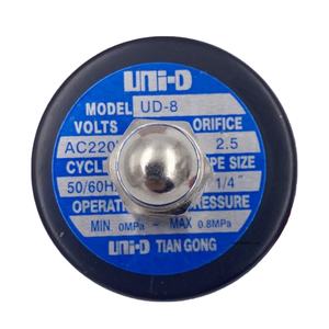 Vanne d'eau UNID UD-6 Vanne solénoïde AC220V DC24V Bobine 1/8'' Vanne - Product Image 1