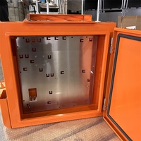 Fabrication de boîte métallique de contrôle électrique de boîtier de tôle d'acier inoxydable personnalisé OEM