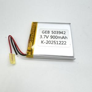 저방전 리튬 폴리머 배터리 503942 651476 503844 603048 3.7V 900mAh 리튬 이온 폴리머 배터리 GPS 추적기용 - Product Image 1