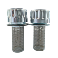 Nouveau filtre purificateur d'air DFFILTRI QUQ2-10X2.5 pour accessoires hydrauliques, avec couvercle et aérateur de réservoir d'huile