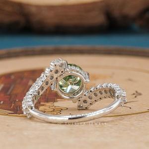 แหวนเพชรเครื่องประดับที่ดีมีสไตล์ดีไซน์เนอร์ที่ได้รับแรงบันดาลใจจากดีไซน์เนอร์ด้วยเพชรคุณภาพระดับพรีเมียมและงานฝีมืออันงดงาม - Product Image 6