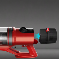 Aspirateur balai sans fil portatif Cyclone 600W 3000mAh avec batterie lithium-ion, certifié ROHS, pour voiture et maison