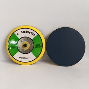 Disques abrasifs de 5 pouces 6 pouces crochet et boucle <span class=keywords><strong>tonnelle</strong></span> de 5/16 pouces avec 24 supports filetés crochet et boucle pour ponceuse orbitale - Product Image 5