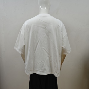 T-shirts en coton pour hommes, surdimensionnés, à épaules tombantes, style streetwear, impression DTG vintage de qualité supérieure, 240 g/m², logo personnalisé - Product Image 3