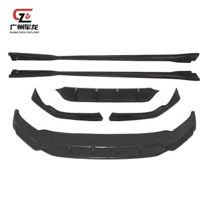 Carlong ชุดบอดี้พลาสติกสีดำเงาสำหรับ <span class=keywords><strong>Volkswagen</strong></span> 2021 CC <span class=keywords><strong>arteon</strong></span> MAX วัสดุสูงขอบด้านหลังขอบกันชนใหม่ - Product Image 5