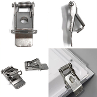 Accessoires d'éclairage LED avec clip à ressort robuste, personnalisables en usine, accessoires de quincaillerie d'éclairage, clip à ressort métallique