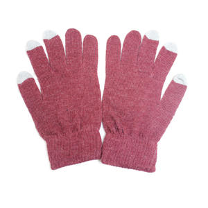 Gants d'hiver coréens en peluche chaude en acrylique épaissi pour la fonction d'écran tactile Sports extensibles compatibles avec le ski - Product Image 4