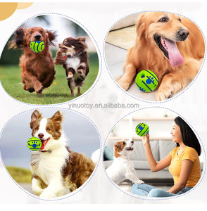 Achat en gros : Pelota para perros Pet Waggle Shake Ball pour l'entraînement, l'exercice et la gestion du poids des chiens, avec fonction couineur, pour les distributeurs - Product Image 4