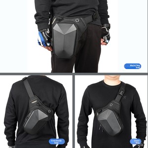 Nouvelle sacoche de jambe pour <span class=keywords><strong>moto</strong></span>, sac banane étanche pour motard, sac de poitrine pour homme, équipement de <span class=keywords><strong>moto</strong></span> touring, tactique - Product Image 2