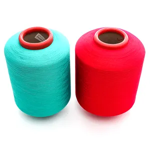 4015 nylon crimp covered spandex yarn core spun nylon spandex yarn for knitting