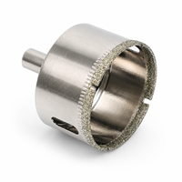 HEHE Foret diamanté sinterisé 6-120 mm, finition zinc, diamètre de la tige 6 mm, longueur totale 100 mm, garantie 3 ans, utilisation pour la maçonnerie