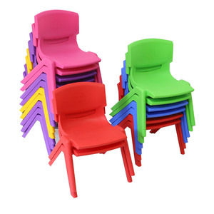 Foldable Kindergarten <b>Chairs</b>-Children's Plastic Backrest <b>Chairs</b>-Thickened Desks <b>Chairs</b> for Student Training Apartment Hospital - Product Image 1