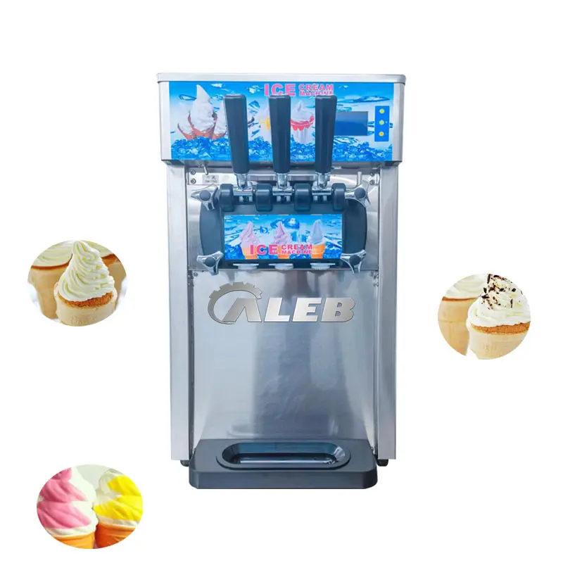 Machine de fabrication de crème glacée aux fruits, congélateur par lots, facile à utiliser