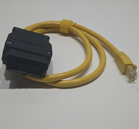 Câble Ethernet OBD2 vers RJ45 ENET, câble de diagnostic automobile OBDII, câble de codage pour voiture