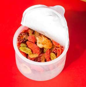 Scatole <span class=keywords><strong>regalo</strong></span> OEM 18 bottiglie da donna Detox Beauty tisana Ginseng Lonagan E Jiao Rose gelso tè nutriente da signora - Product Image 1