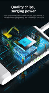 Ponto de Acesso Sem Fio Externo Comfast CF-EW81 Dual-Band 2.4GHz 5.8GHz 867Mbps com Antenas Externas 2x5dBi Classificação IP66 em Estoque - Product Image 3