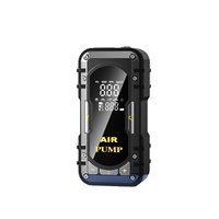 2-in-1 Vehicle Emergency Starter with Car Starter and Tire Pump Lighting Tire Pressure Detection Portable Car Inflator