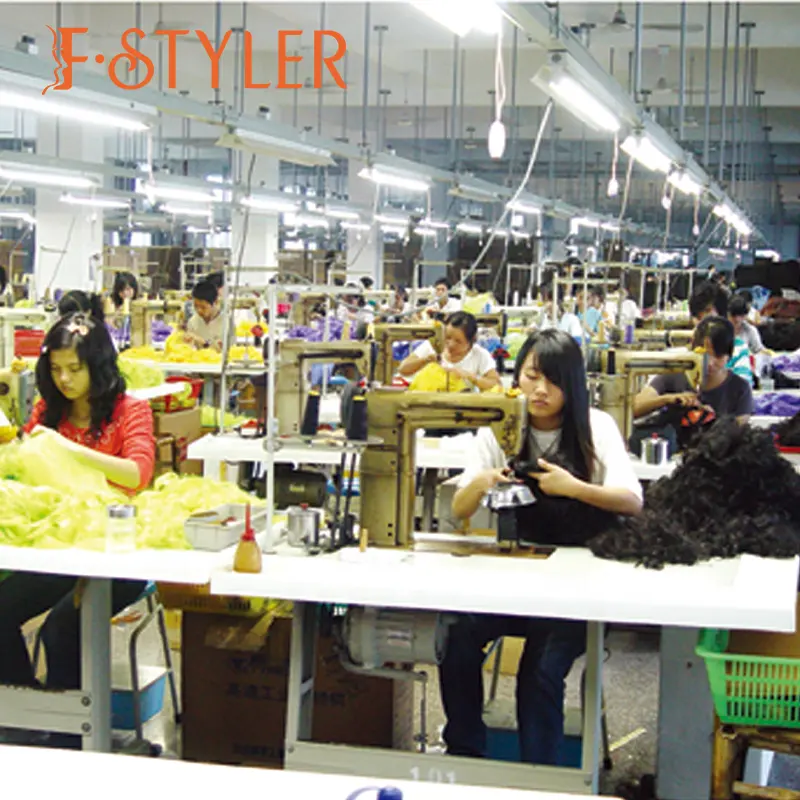 FSTYLER 뜨거운 판매 합성 코스프레 가발 내열 도매 대량 판매 공장 사용자 정의 조정 가능한 패션 의상 가발