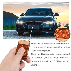 Accesorios para Automóviles, Lámpara Ojo de Águila, Controlador de Luz Estroboscópica LED de 12 V, Luz Antiniebla Intermitente, Control Remoto Inalámbrico para Automóviles, Camiones, Tiras de Luces - Product Image 6