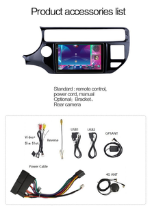 Android 13 9 pouces lecteur multimédia de voiture GPS Navigation 8 core autoradio pour <span class=keywords><strong>Kia</strong></span> <span class=keywords><strong>Rio</strong></span> LHD 2015 2016 2017 <span class=keywords><strong>Kia</strong></span> Xcite adaptateur 4g lte - Product Image 4