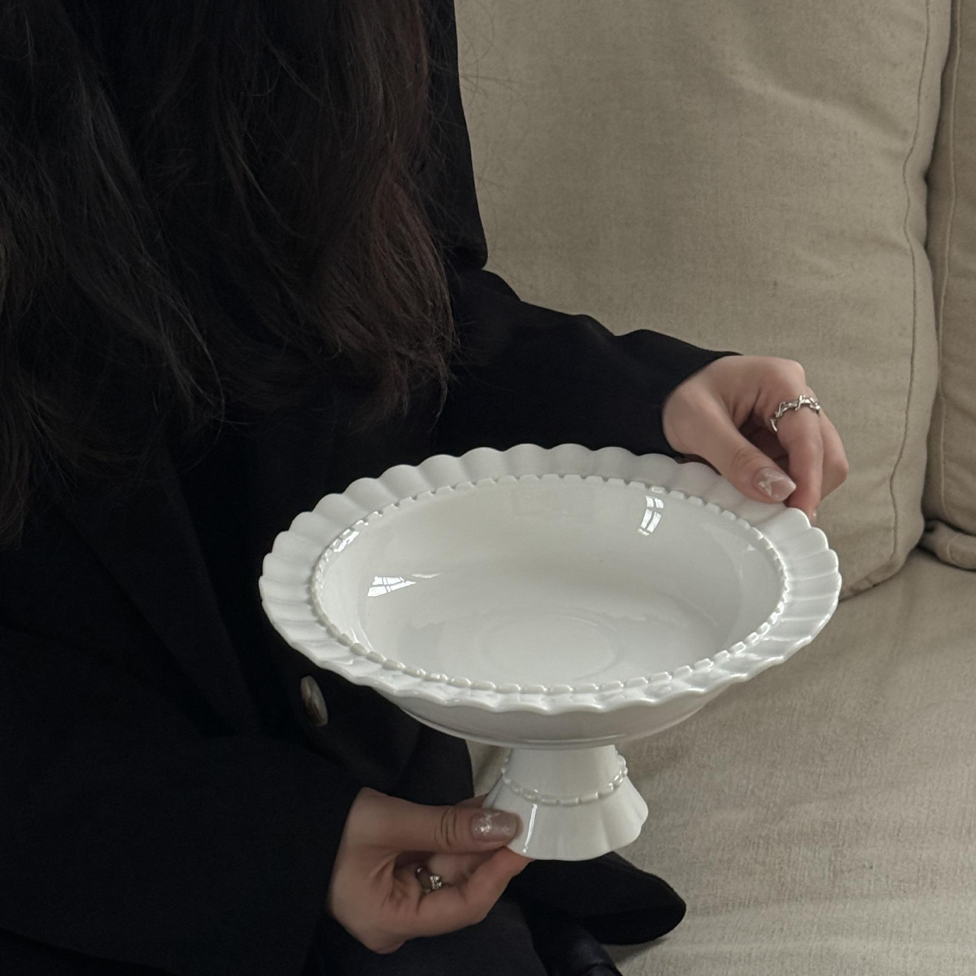 Deep plate with high hem 23*10