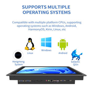 Outdoor IP65 Wasserdichter Kapazitiver Touchscreen-Monitor 12~24V Geeignet für Parkplätze, Fotoautomaten, Schließfächer Industrie-Panel-PC - Product Image 5