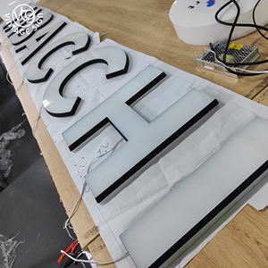 ป้ายไฟส่องสว่างด้านหน้าป้ายไฟ LED ตัวอักษรสำหรับ3D ธุรกิจ - Product Image 6