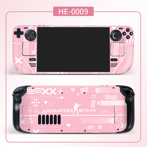 เคสป้องกันลายเคาน์เตอร์สไตรค์สำหรับ Steam Deck สติ๊กเกอร์ PVC ปิดคลุมเต็มรูปแบบ HE-0010 สติ๊กเกอร์ตกแต่งเครื่องเล่นเกม - Product Image 3