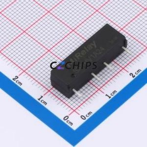 SIP-HV1A24 Reed Relay SIP,24.3x6.3mm Relay 24V 1 Normally Open: 1A (SPST-Normally Open)::: 4 1.5kV-DC - Product Image 1