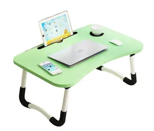 WEJUMP חדשני זול מתקפל collapsable מחשב נסיעות שולחן מתקפל מיטת מחשב נייד שולחן לימוד עבור ספה