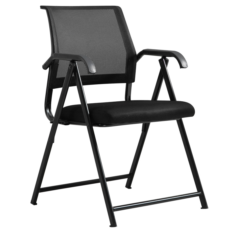 Metal Frame Fabric Armless Stacking Office Chair Stackable Visitor Training Staff Used Conference Room Guest Chair Fast Delivery