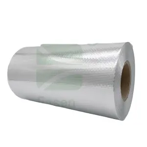 PET alu PE facing aluminum woven cloth insulation foil