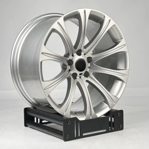 <span class=keywords><strong>Jantes</strong></span> GPWLGZJ Style 166 5x120 19 pouces, 10 branches, alliage argenté, pour voitures de course <span class=keywords><strong>BMW</strong></span> <span class=keywords><strong>M5</strong></span> M6 E46 <span class=keywords><strong>E60</strong></span> E61 E63 E64 - Product Image 1