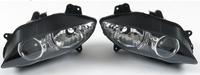 Ensemble de phares avant de moto pour YAMAHA FZ09 MT125 XT250 MT07 FZ8-N R1 YZF-R25 XT600 Modification de phare Feux LED