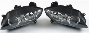 Ensemble de phares avant de moto pour <span class=keywords><strong>YAMAHA</strong></span> FZ09 MT125 XT250 MT07 <span class=keywords><strong>FZ8</strong></span>-N R1 YZF-R25 XT600 Modification de phare Feux LED - Product Image 2