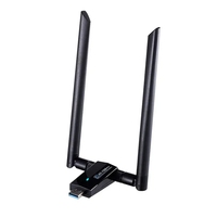 Adaptador WiFi USB OEM Realtek RTL8812AU de 1200Mbps, Doble Banda, Alta Ganancia, Doble Antena, AC1200, Tarjeta de Red Inalámbrica USB