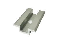 Accessoires de connexion pour panneaux solaires photovoltaïques : Blocs de pression latéraux en alliage d'aluminium, blocs de pression moyens HUILIN